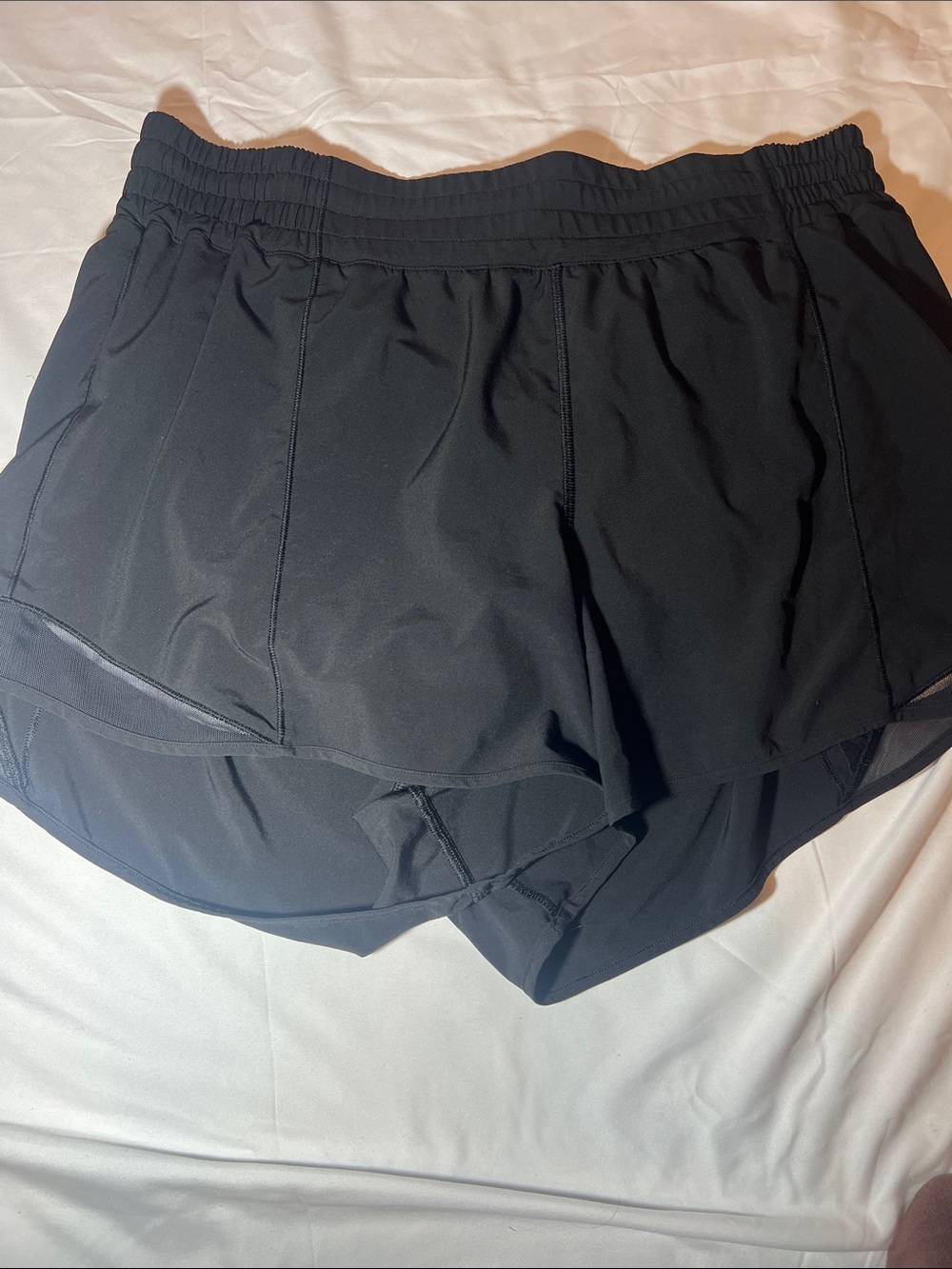 lululemon athletica Black Layered Running Shorts